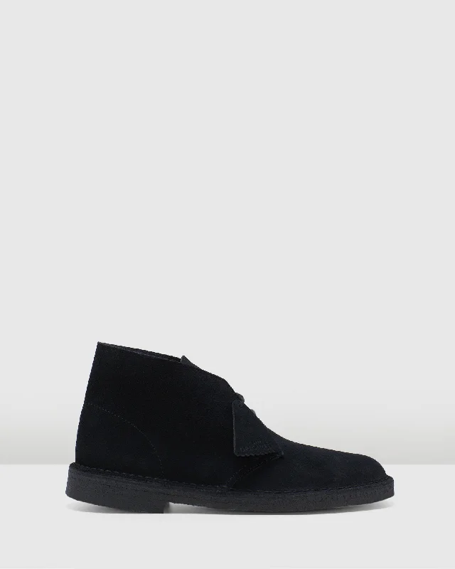 Desert Boot (M) Black Suede Ii