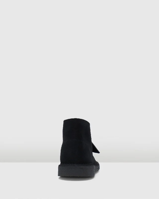 Desert Boot (M) Black Suede Ii