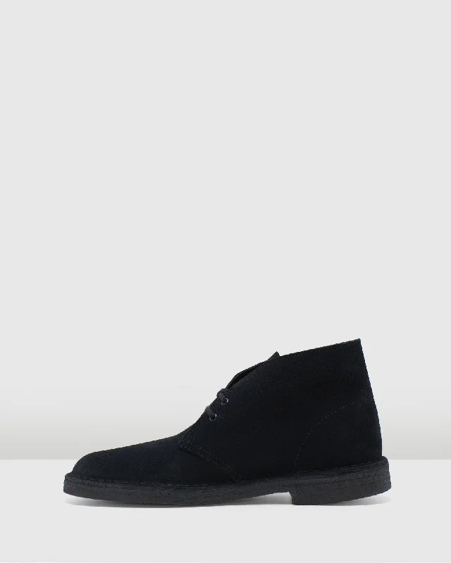 Desert Boot (M) Black Suede Ii