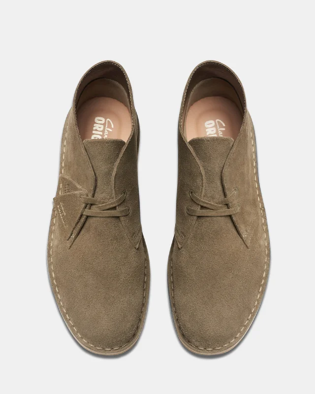 Desert Boot (M) Pale Khaki Suede