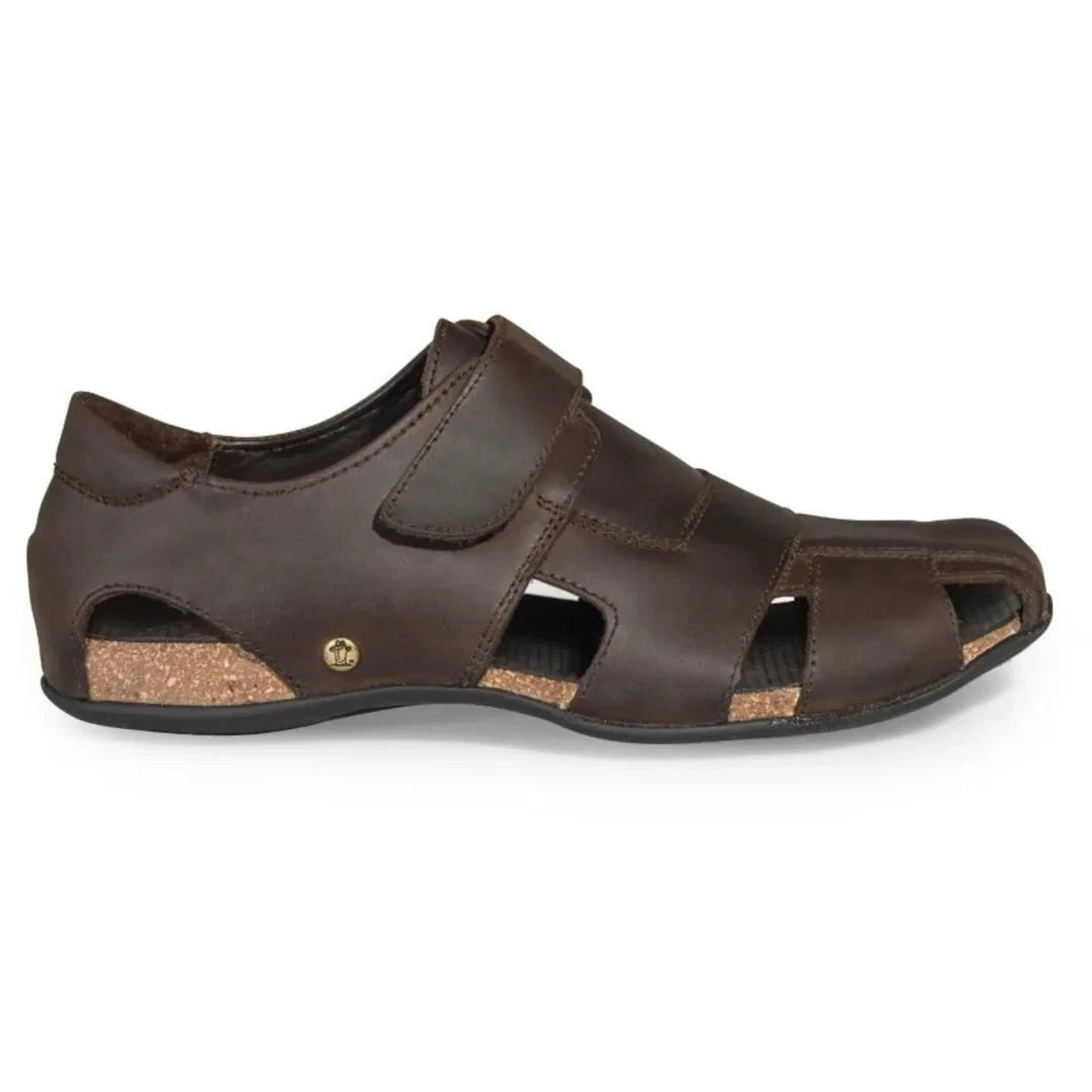 Fletcher Basics C1- Men's Closed Toe Leather Sandals