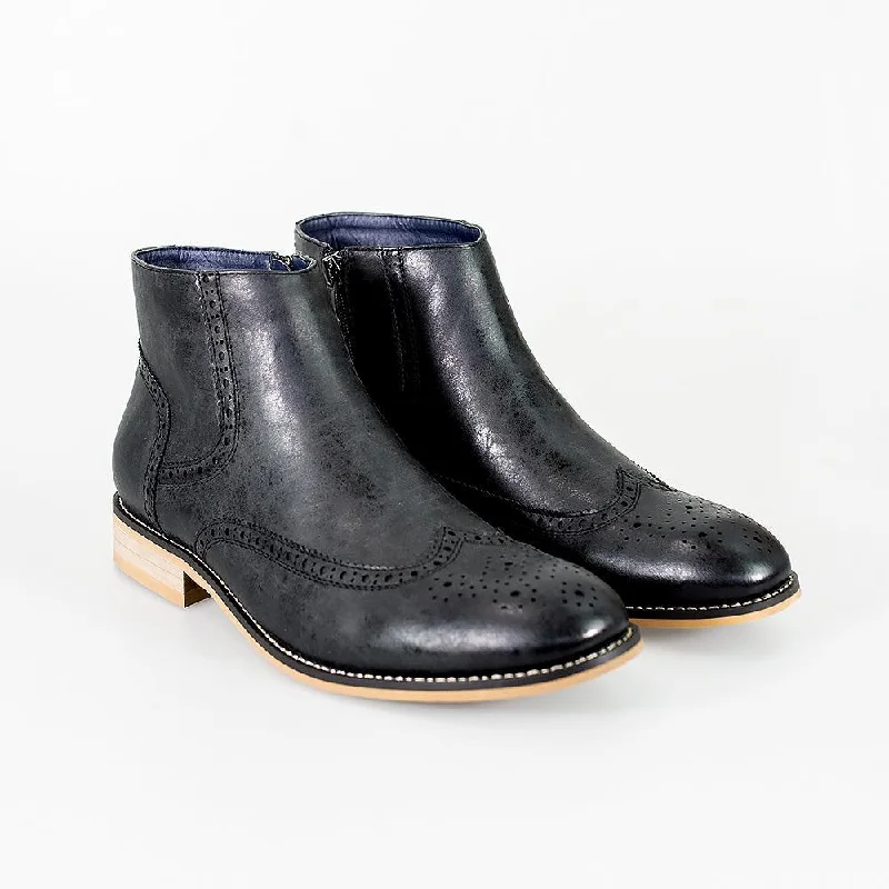 Westland Black Chelsea Boots