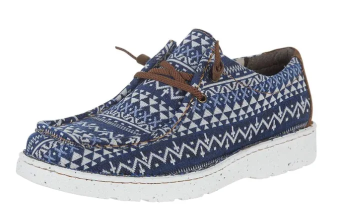 Justin Men's Blue Hazer Casual Shoe