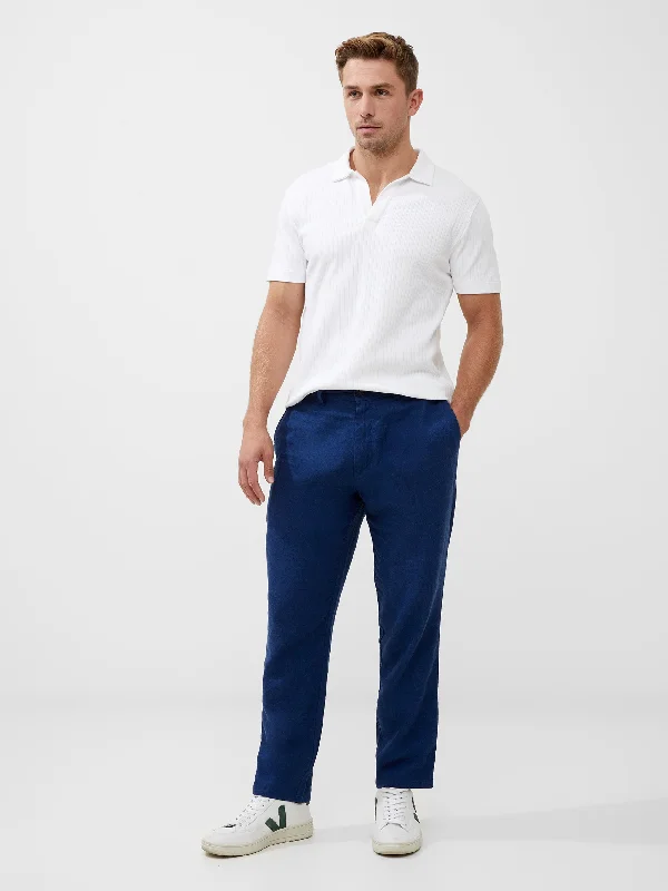 Linen Blend Trousers