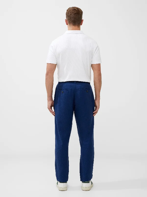 Linen Blend Trousers