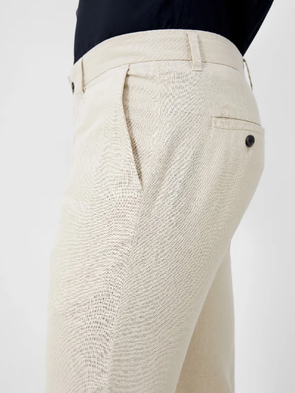 Linen Blend Trousers