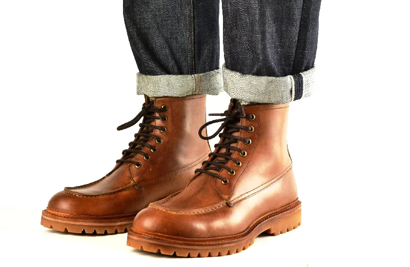 Lumberjack |  Brown oiled  | calf