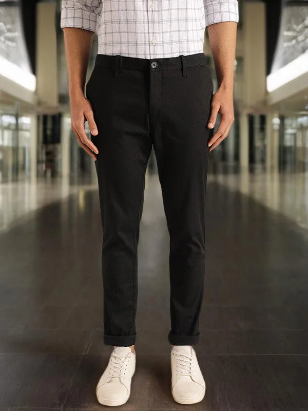 Men Brooklyn Fit Cotton Stretch Trouser