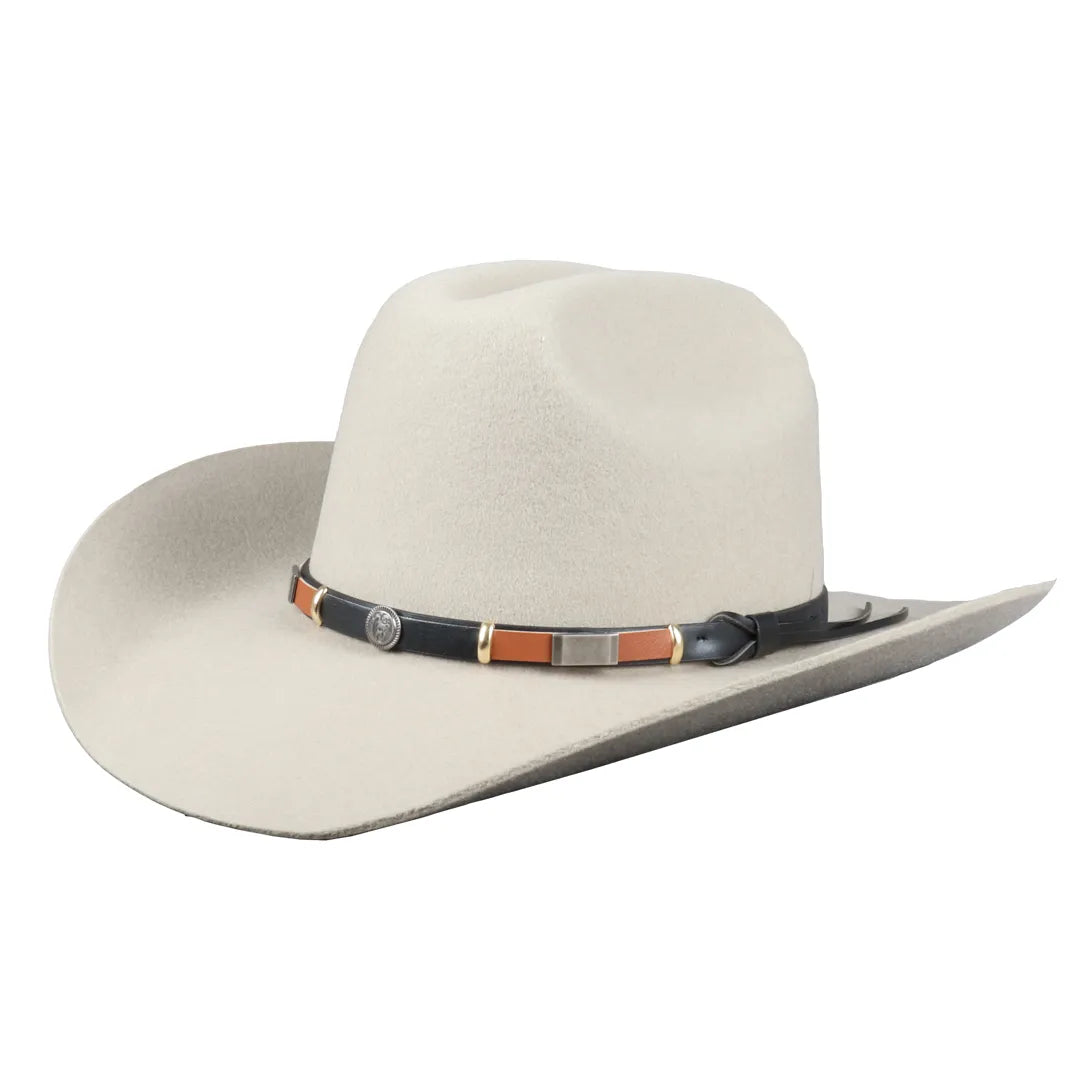 Men's 100% Wool Felt Wide Brim Cowboy Hat