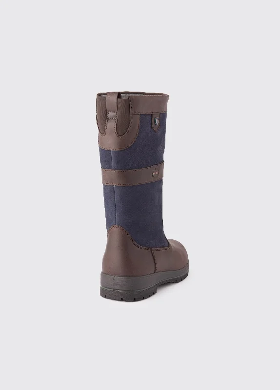 Kildare Mens Country Boot - Navy/Brown