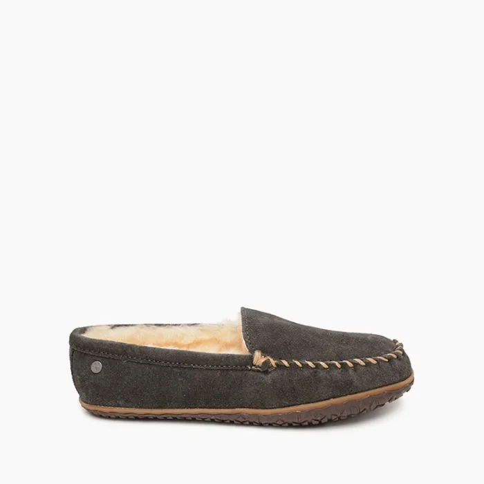 Minnetonka Moccasin Men's Sheepskin Tobie - Chr