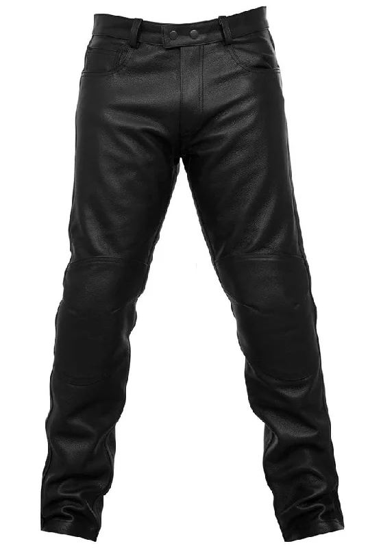 Portimao Leather Motorbike Trousers - CE Armoured