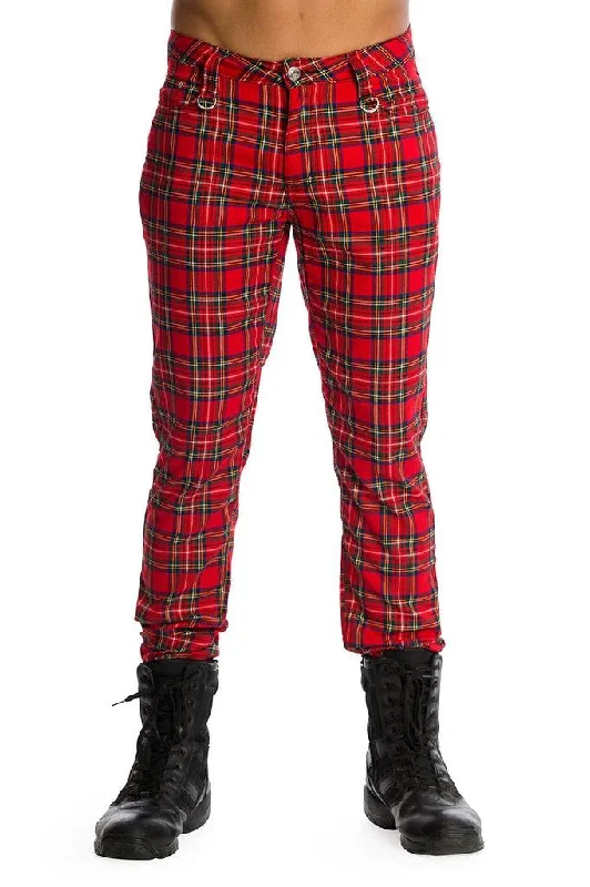 Red Tartan Lydon Pants