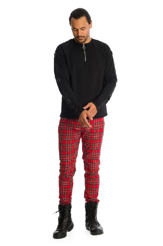 Red Tartan Lydon Pants