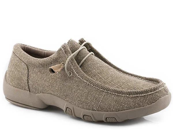 Roper Men's Khaki Canvas Chukka