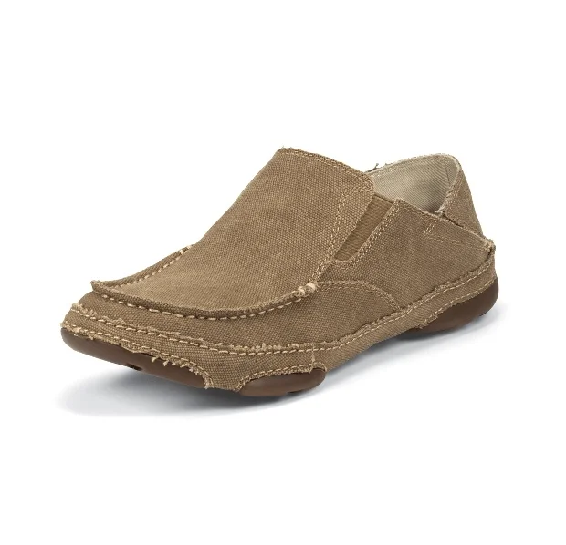 Tony Lama Men's Canvas Slip-On Shoe