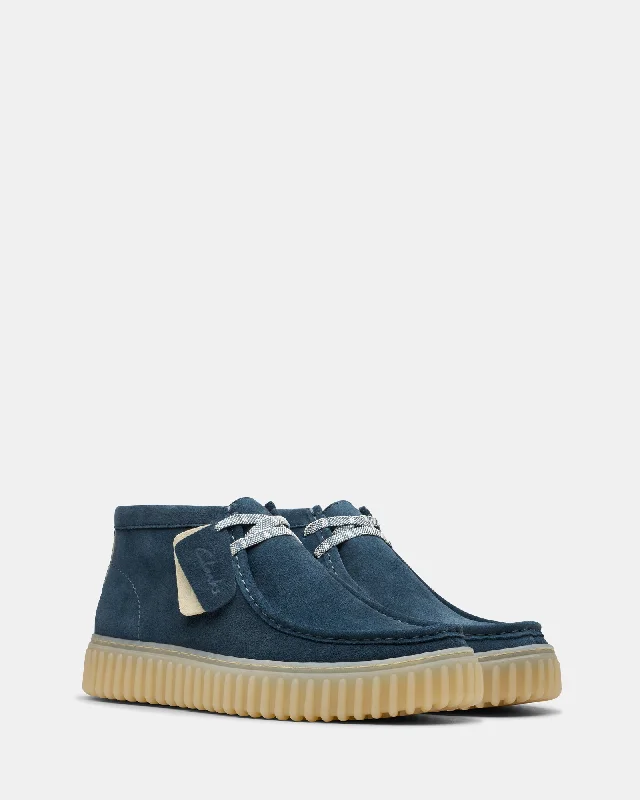 Torhill Hi Blue Suede