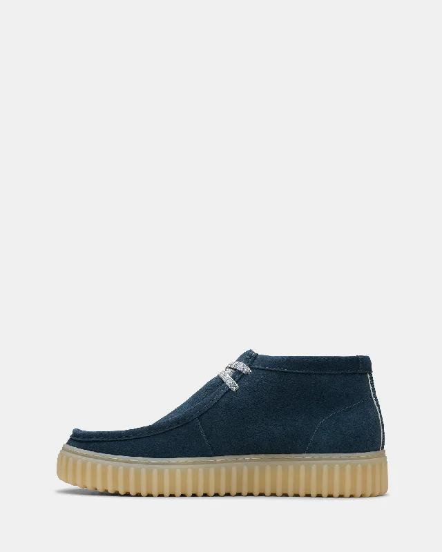 Torhill Hi Blue Suede