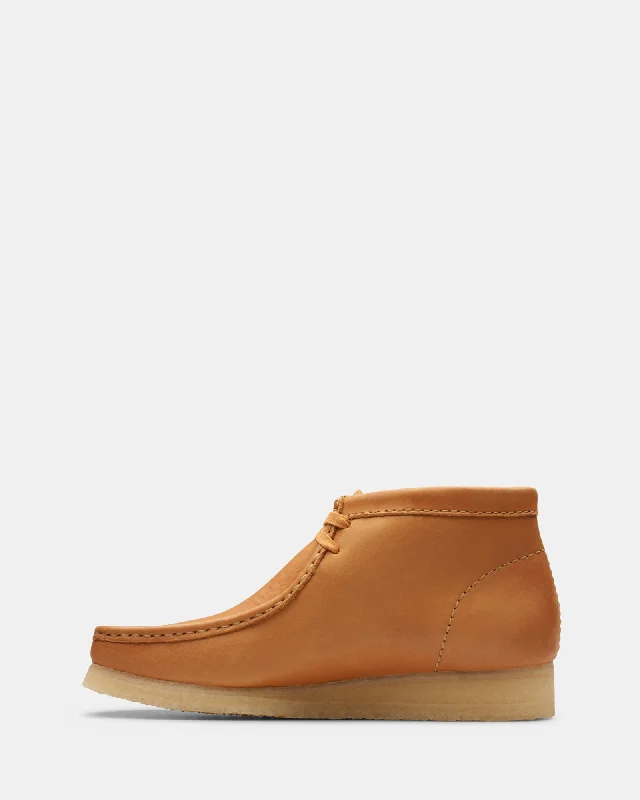 Wallabee Boot (M) Mid Tan Lea