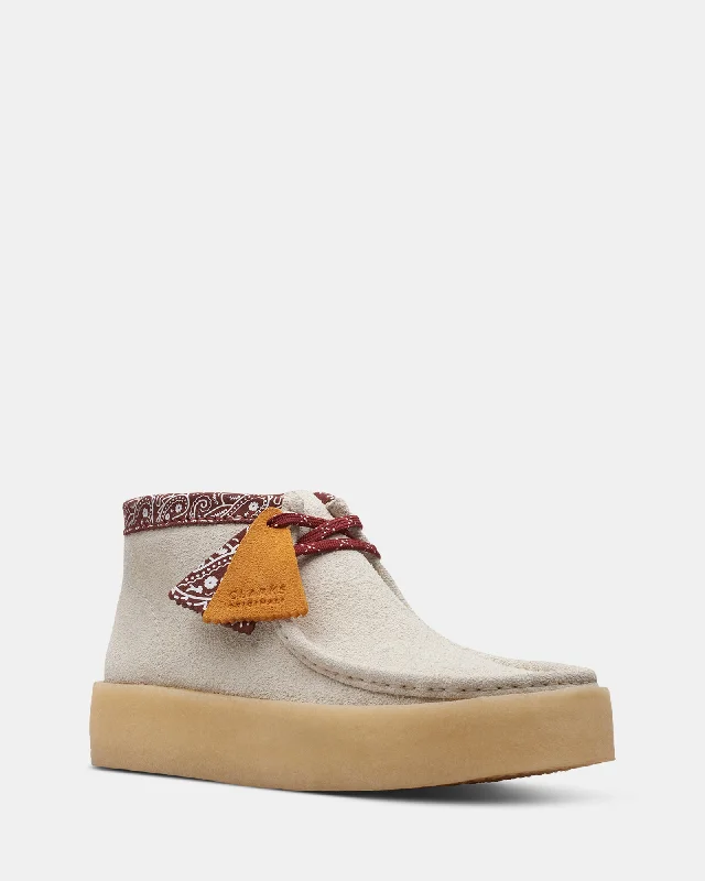 Wallabee Cup Boot White Interest