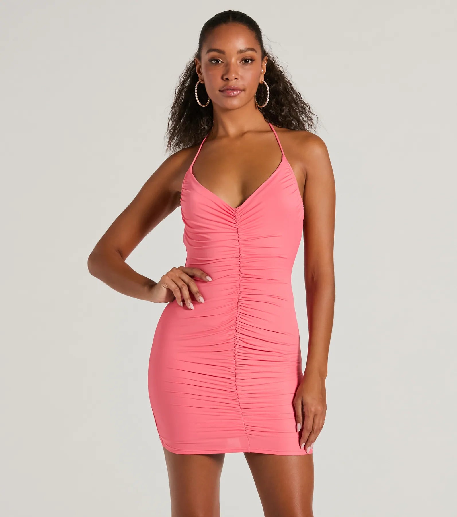 Sequined bodycon dress for a sparkling party look Ready To Amaze Low-Back Bodycon Mini Dress Sequined bodycon dress for a sparkling party look Ready To Amaze Low-Back Bodycon Mini Dress